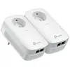 Image de Kit de 2 CPL AV2000 - 2 ports Ethernet Gigabit avec prise gigogne (FR)