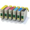 Image de Pack compatible EPSON T080, 6 cartouches - 123CONSOMMABLES