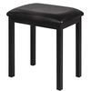 Image de Banquette Piano Noire en Mtal Q-90H Banquettes Clavier