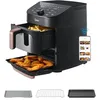Image de Midea Friteuse à Air 11L Double Zone, 2 Paniers, Antiadhésif, 8 Fonctions, Paniers Compatibles Lave-Vaisselle, Contrôle via Application en occasion ou reconditionné