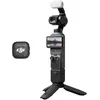 Image de Bundle Créateur DJI Osmo Pocket 4, caméra vlog de Poche avec nacelle, capteur CMOS 1 Pouce et 4K/240 IPS, stabilisation sur 3 Axes, Stockage intégré de 107 Go, émetteur Mic 3 en occasion ou reconditionné