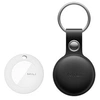 Image de Tracker Porte-clés MiTag Si Cuir Apple Find My IP67 Mili Noir