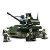 Image de Sluban army - m38-b9800 - tank (char + moto)