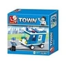 Image de Briques Compatibles Lego - Construction - La ville - Petit Camion De Police -