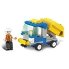 Image de Jeu de construction brique emboitable town camion benne m38 b0178 figurine articulé