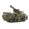 Image de Jeu de construction brique emboitable army camion anti-aérien m38-b0302 soldats articulés
