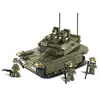 Image de Jeu de construction brique emboitable army tank char d'assaut m38-b0305 soldats articulés