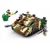 Image de Jeu de construction compatible lego brique emboitable army tank camouflage militaire armée M38 B0858 soldats articulés sluban