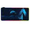 Image de Tapis de souris Abysm Gaming Covenant RGB taille XXL éclairage RGB antidérapant 900x420x4 mm