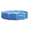 Image de Piscine design Metal Frame 366 x 76 cm bleu