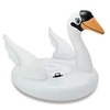 Image de Matelas gonflable à chevaucher Cygne Géant Blanc