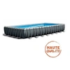 Image de Piscine tubulaire - Rectangulaire - Ultra XTR - 9.75 x 4.88 x 1.32m - Accessoires inclus - Gris