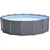 Image de Intex 26384GN Kit Piscine Graphite Ronde, 478cm x 124cm en occasion ou reconditionné