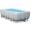 Image de piscine avec pompe et échelle Prism Frame 400 x 200 x 100 cm gris