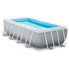 Image de Kit piscinette tubulaire rectangulaire Prism Frame 4,88 x 2,44 x 1,07 m Gris