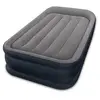 Image de Lit gonflable électrique Deluxe Rest Bed 1 Place Gris et Bleu