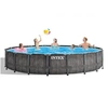 Image de Piscine tubulaire - Ronde - Baltik - 5,49 x 1,22 m - Accessoires inclus - Gris