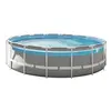 Image de Piscine tubulaire - Ronde - Prism Frame Clear Window - 4,88 x 1,22 m - Accessoires inclus - Gris