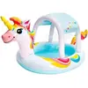 Image de Piscine gonflable avec douche et auvent Licorne Intex Multicolore 32x42x37 cm 925136