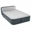 Image de Matelas gonflable - Ultra Plush - 2 personnes - 152x236x86 cm (LxLxH) - Gris - Avec tête de lit - Motopompe intégrée