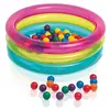 Image de piscine boules colorées multicolore bébé 3 anneaux jeu enfant 48674NP