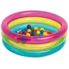 Image de Piscine à balles gonflable avec 50 balles Intex Multicolore 32x47x37 cm 925123