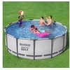 Image de - Steel Pro MAX - Piscine tubulaire avec pompe de filtration et accessoires - 396x122 cm - Ronde