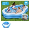 Image de Piscine gonflable Splashview Family avec sièges et porte-gobelets +6ans