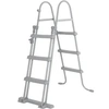 Image de Echelle de sécurité 2 x 3 marches pour piscine hauteur 107 cm