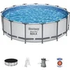 Image de Piscine hors-sol ronde Steel Pro MAX 457 x 122 cm Duraplus 3 028 L/h