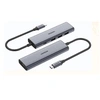 Image de HUB 5en1 3x USB 3.2 USBC HDMI 4K 30Hz Gris