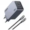 Image de UGREEN Chargeur secteur 100W 3 ports + Câble USB-C - 1,5m