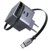 Image de Nexode Pro series X614 - Adaptateur secteur - GaN - 45 Watt - 3.25 A - QC 2.0, QC 3.0, QC 4.0, QC 4.0+, Power Delivery 3.0 + PPS, Apple Fast Charge,