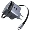 Image de Nexode Pro series X615 - Adaptateur secteur - GaN - 65 Watt - 3.25 A - QC 2.0, QC 3.0, QC 4.0, QC 4.0+, Power Delivery 3.0 + PPS, Apple Fast Charge,