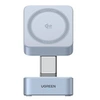 Image de MagFlow W752 - Support de chargement sans fil - 2 en 1 - 25 Watt (24 pin USB-C) - argent