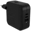 Image de Targus Chargeur voyage GaN 70W - 3 ports - Noir#