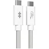 Image de Hyper HyperDrive Next - Câble USB - 24 pin USB-C (M) pour 24 pin USB-C (M) - USB4 - 1.2 m - blanc