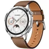 Image de HUAWEI Watch GT 4 Montre Connectée Intelligente Jusqu'à 14 Jours d'autonomie - Compatible avec iOS et Android - Suivi de la fréquence Cardiaque - Montre Sport, SpO2 et GPS - 46MM Marron Version FR en occasion ou reconditionné