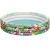 Image de Piscine DISNEY MICKEY Roadster Racers - 3 boudins - Ø 122 x 25 cm -