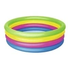 Image de piscine arc en ciel 4 boudins - ø 157 x h 46 cm