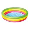 Image de Piscine d'été multicolore gonflable à 3 anneaux