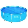Image de Bâche protection piscine Bache solaire ronde 3.56 metres Bleu moyen Taille : Unique rèf : 71433