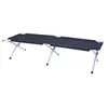 Image de Lit de camp pliant Lit de camp pliant 1.90 * 0.62 m Bleu marine / bleu nuit Taille : Unique