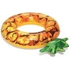 Image de Bouée gonflable baignade Summer fruit ananas Jaune Taille : Unique