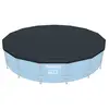 Image de Bâche protection piscine Bache pour piscine ronde 4.70 m Noir Taille : Unique