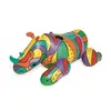 Image de Accessoire gonflable plage piscine Pop rhino chevauchable Blanc taille : UNI réf : 71551