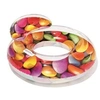 Image de Bouée gonflable baignade Candy delight lounge Jaune taille : UNI réf : 70786