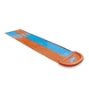 Image de Tapis de glisse Tapis glissant 2 pistes 4.88m Bleu ciel Taille : Unique