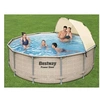 Image de - Power Steel - Piscine tubulaire avec couverture, filtre, pompe et accessoires - 396x107 cm - Ronde