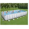 Image de - Power Steel - Piscine tubulaire avec pompe de filtration et accessoires - 732x366x132 cm - Rectangulaire